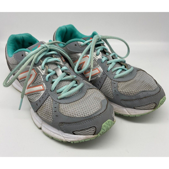 New Balance 470 Running Shoes Women's Sz 9 Teal/Gray XLT Footbed W470SG4 - Picture 1 of 12